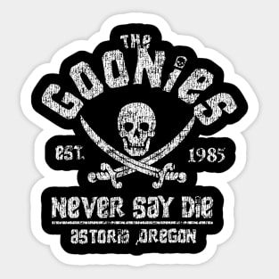 The Goonies Never Say Die Sticker